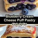 Blueberry Cream Cheese Puff Pastry