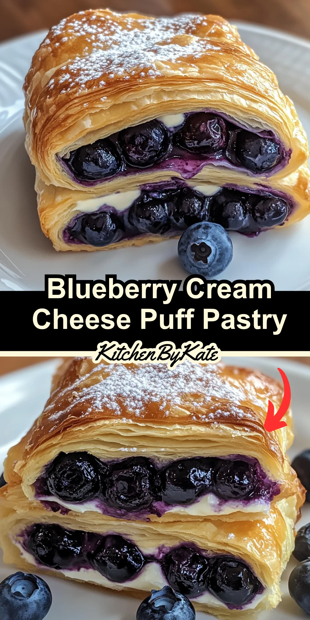 Blueberry Cream Cheese Puff Pastry Blueberry Cream Cheese Puff Pastry