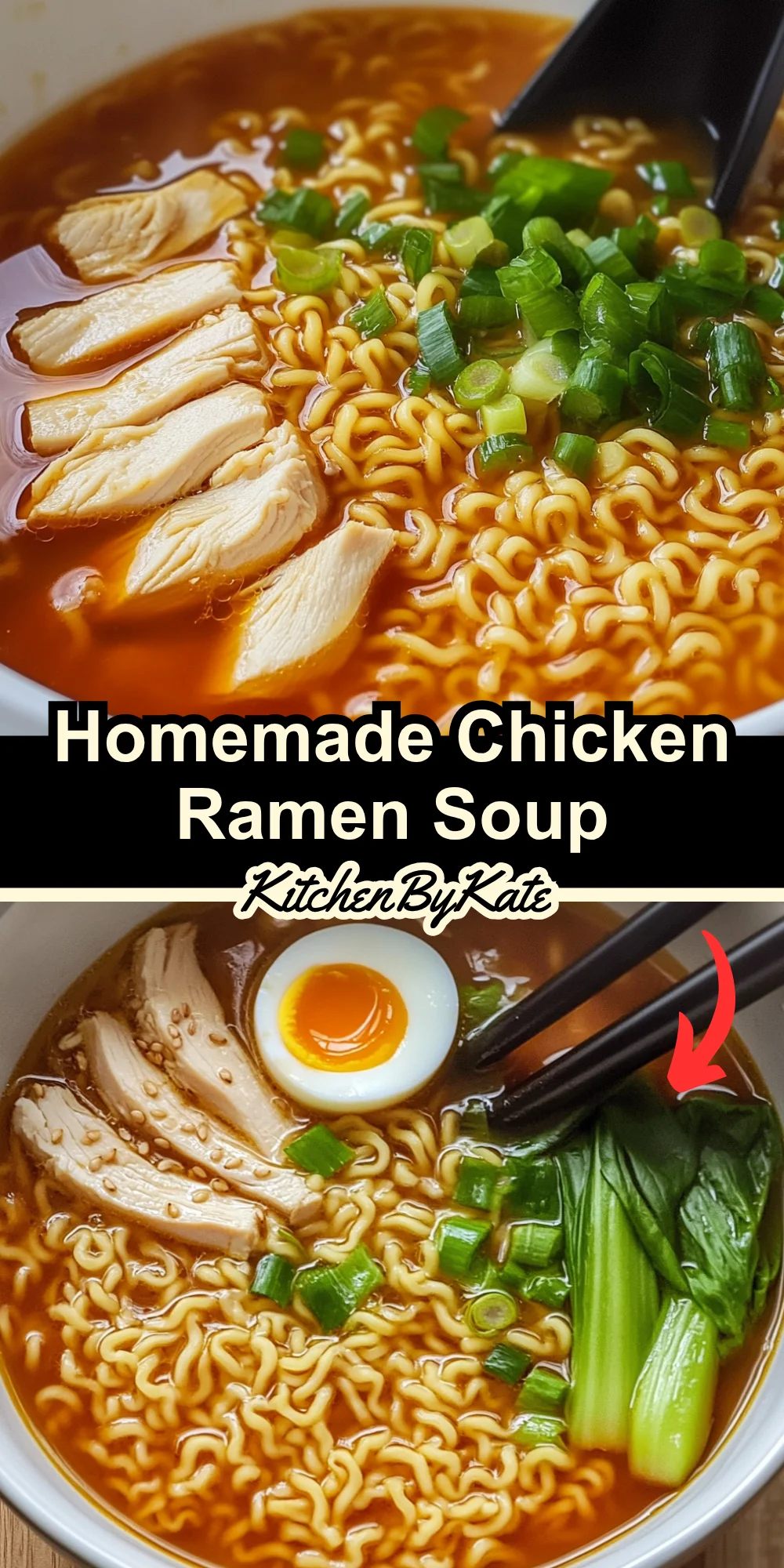 Homemade Chicken Ramen Soup Homemade Chicken Ramen Soup