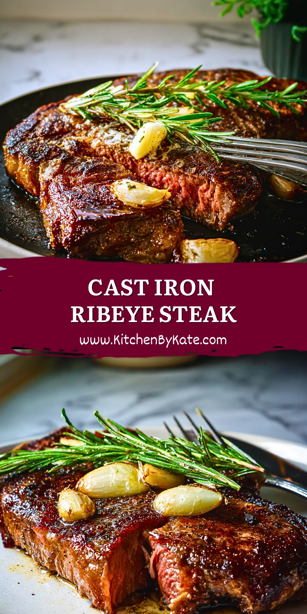 Cast Iron Ribeye Steak Cast Iron Ribeye Steak