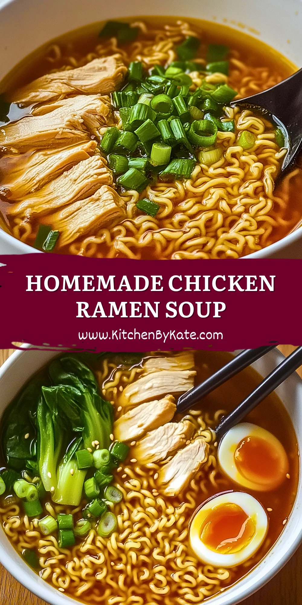 Homemade Chicken Ramen Soup Homemade Chicken Ramen Soup